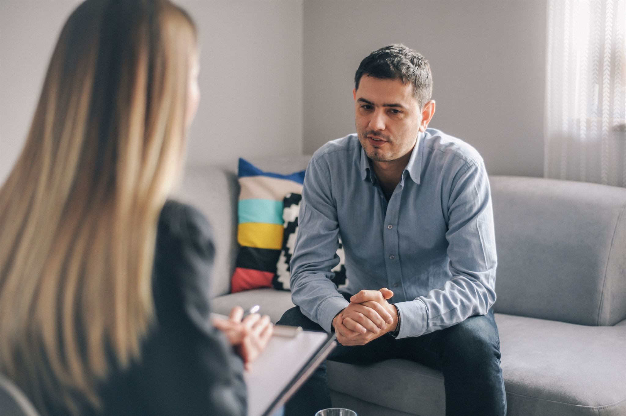 Counseling session in Alaska